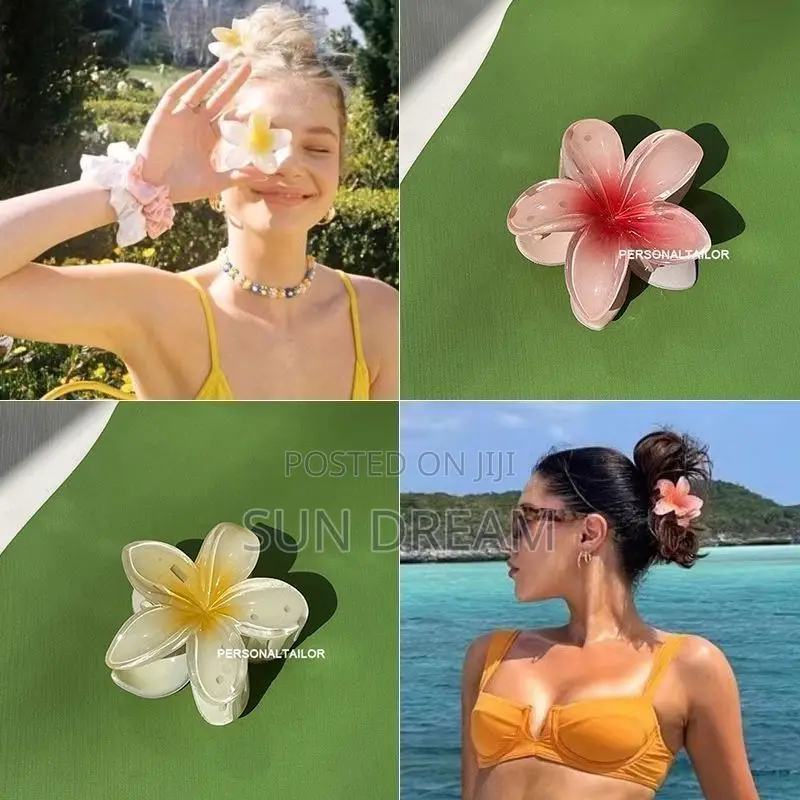 Flower Hair Clip Beach Hair Pin