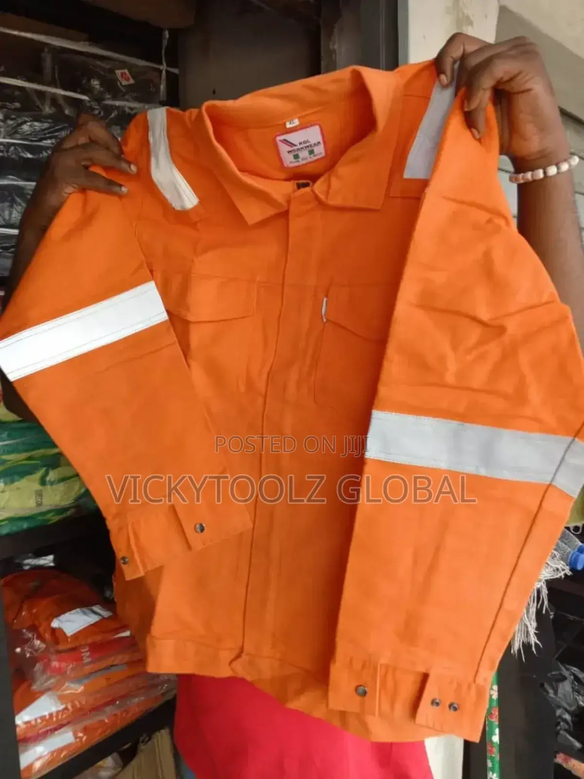 Up and Down Fire Foreign Retardant Coverall