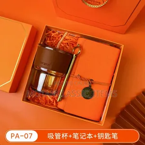 Gift Set Cup/Key/Hand Purse Orange Color (Souvenirs)