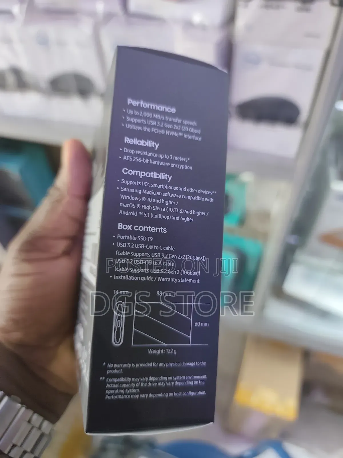 Samsung T9 SSD 4tb Portable for iPhone 15 iPhone 16