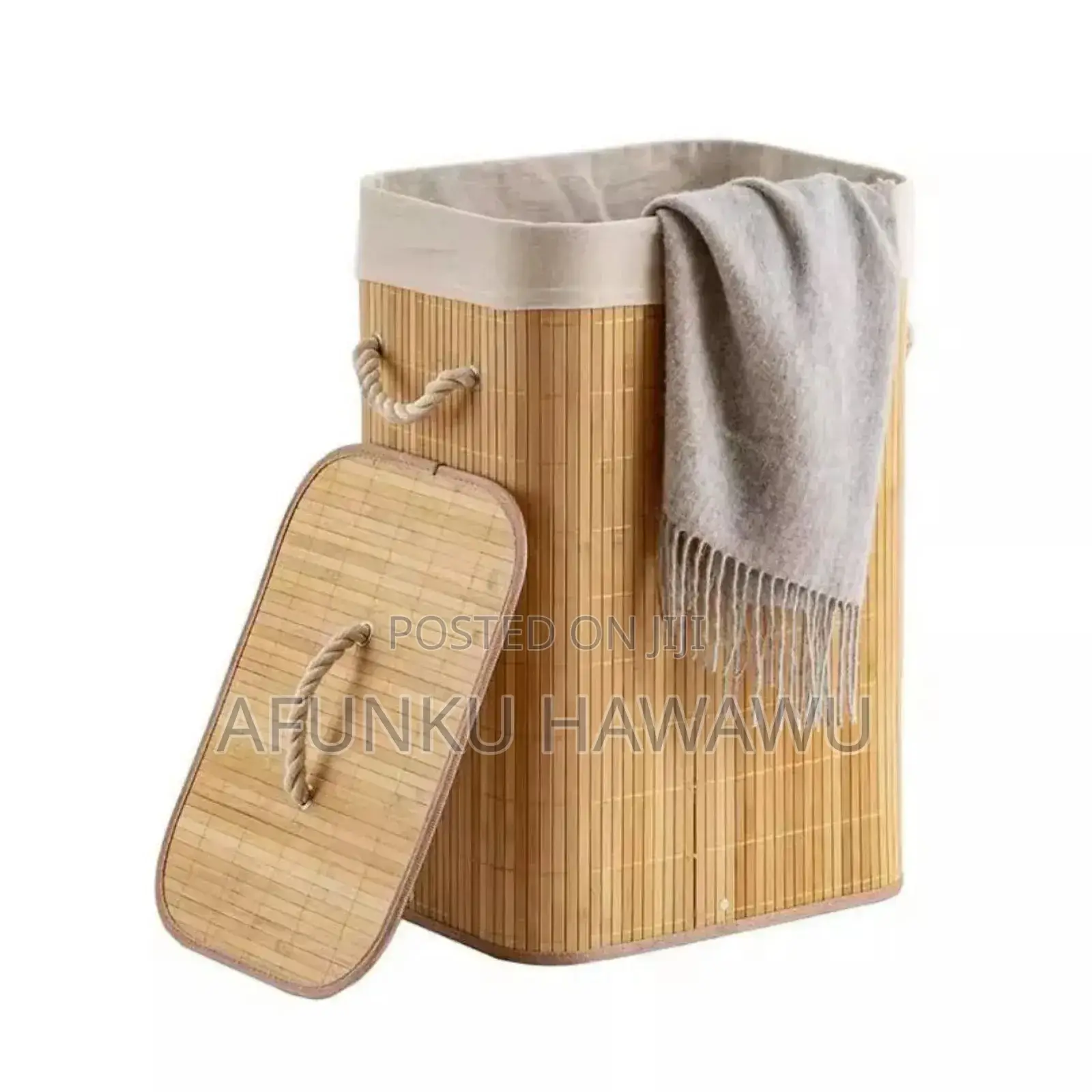 Bamboo Laundry Hamper