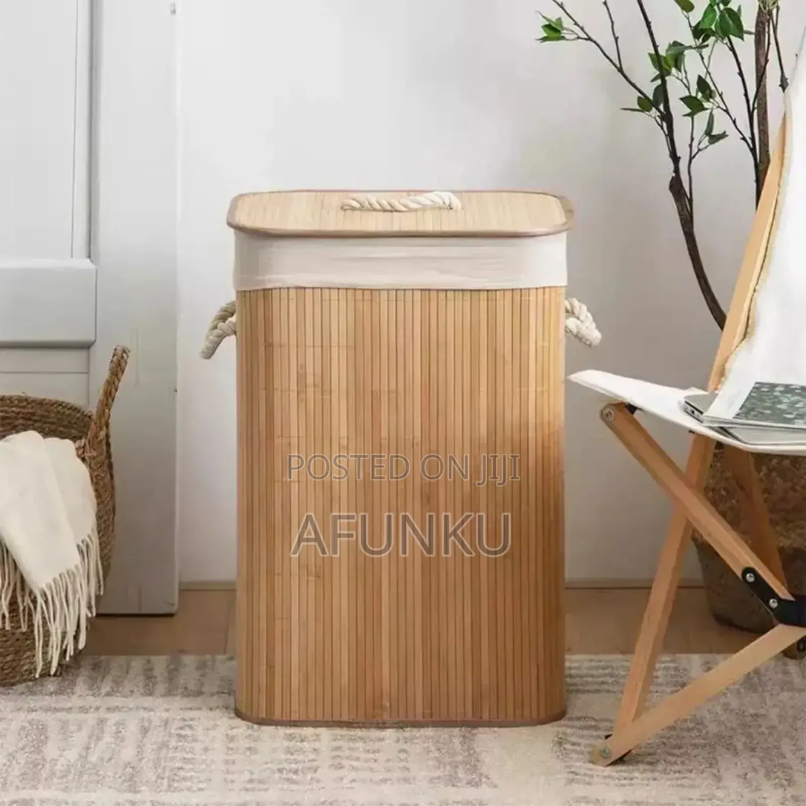 Bamboo Laundry Hamper