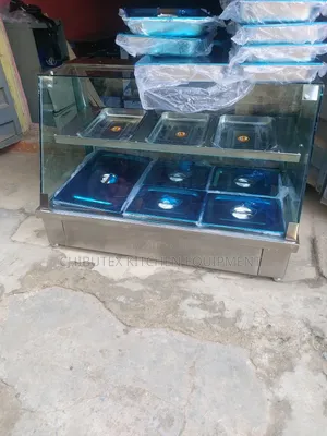 Food Display Warmer 3 Plater and 6 Down