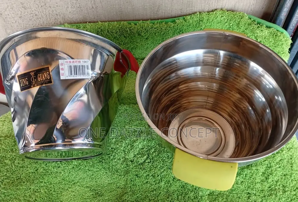 Stainless Wine Bowl With Colored Handle