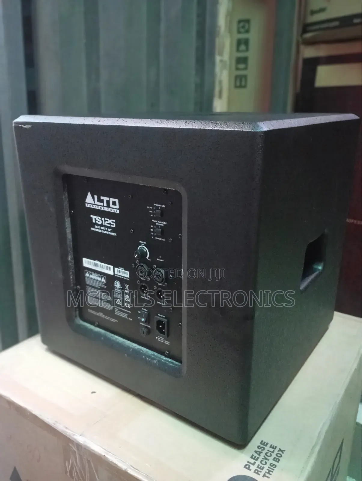 Alto Powered/Active 12 Sub Woofer