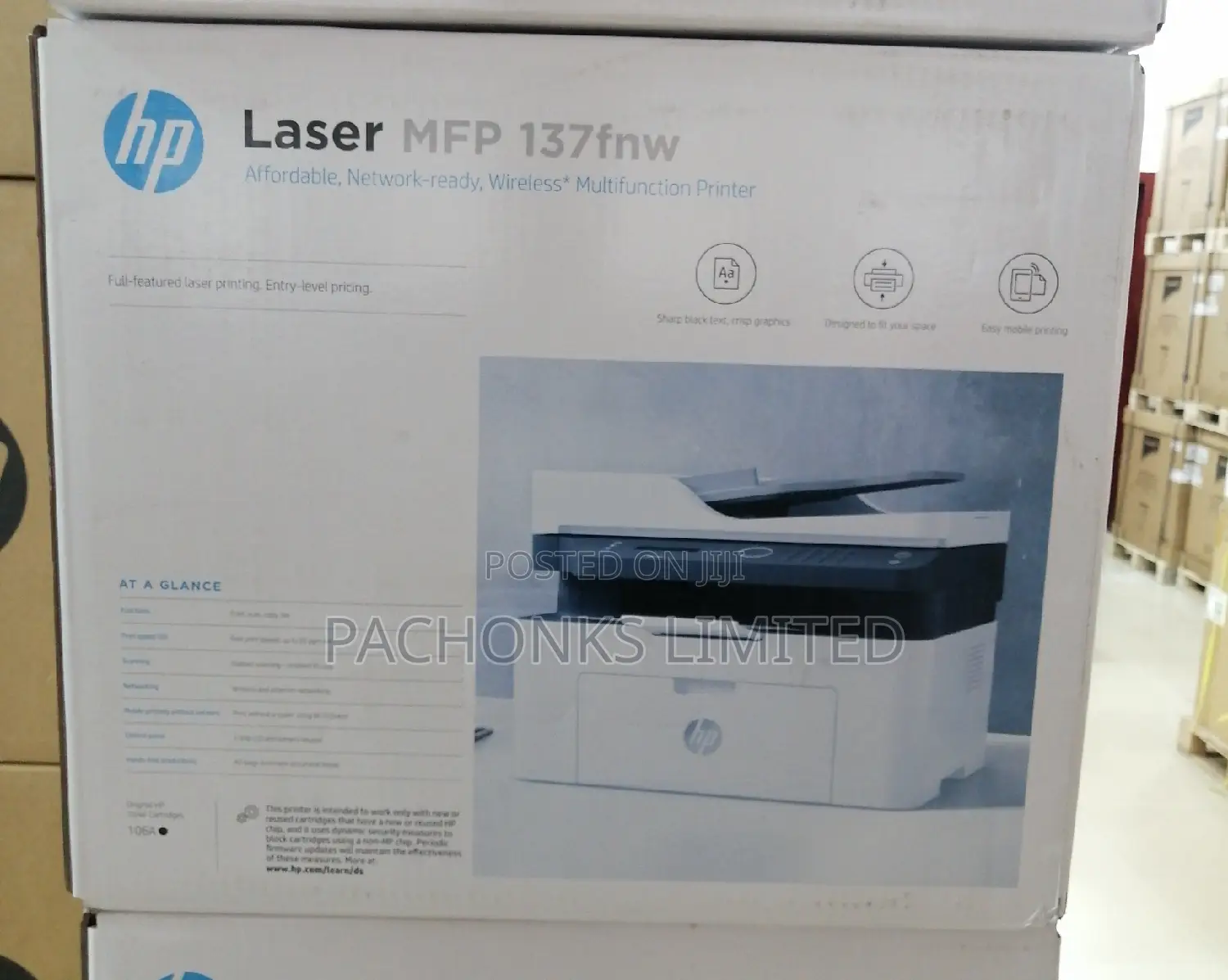 Hp Laser Mfp 137fnw