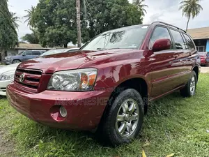 Toyota Highlander Limited V6 4x4 2007 Red