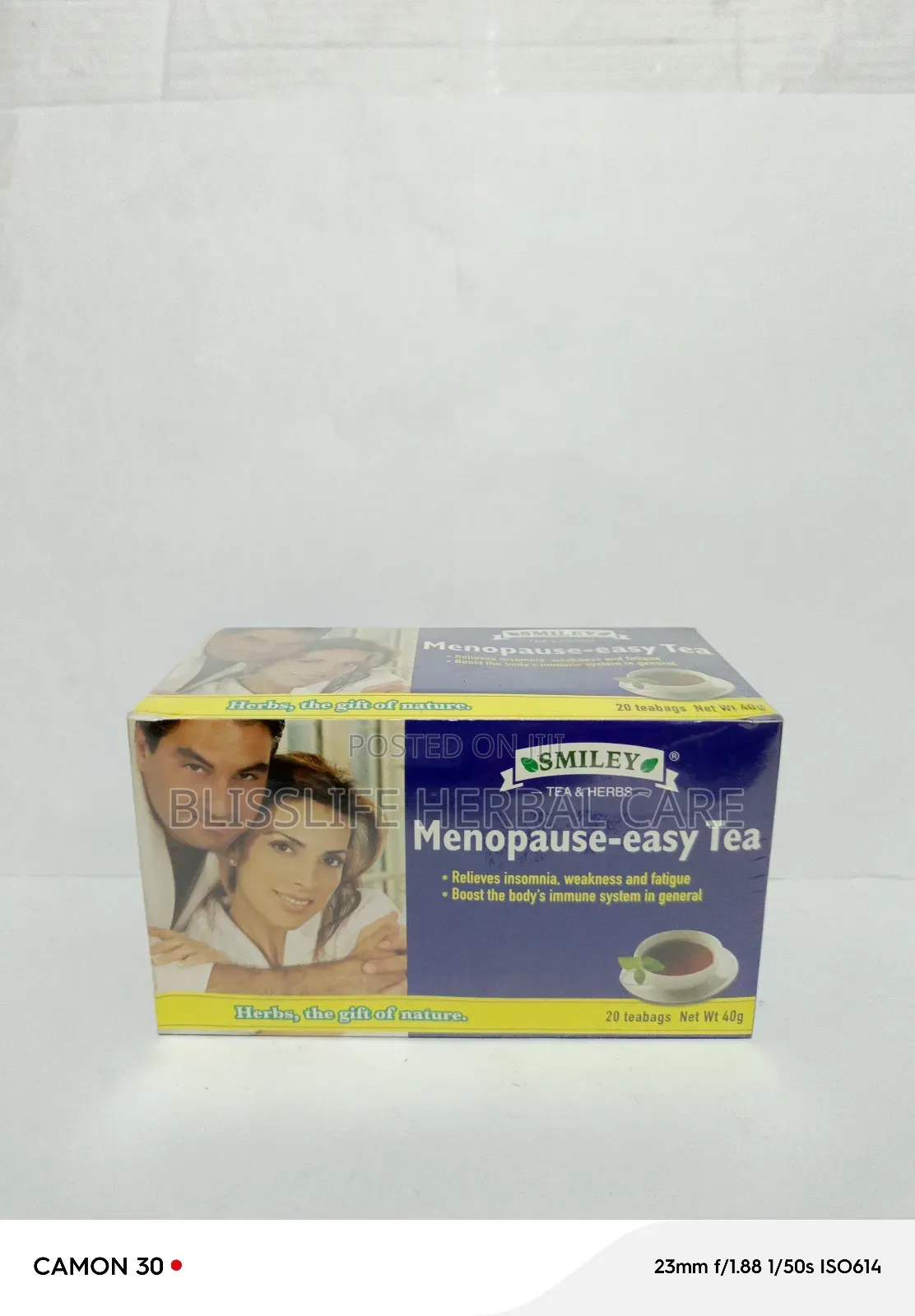Menopause Easy Herbal Tea Smiley