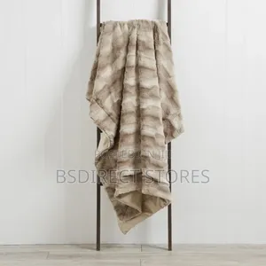 Dunelm Plush Faux Fur Throw 130cm X 180cm Throw