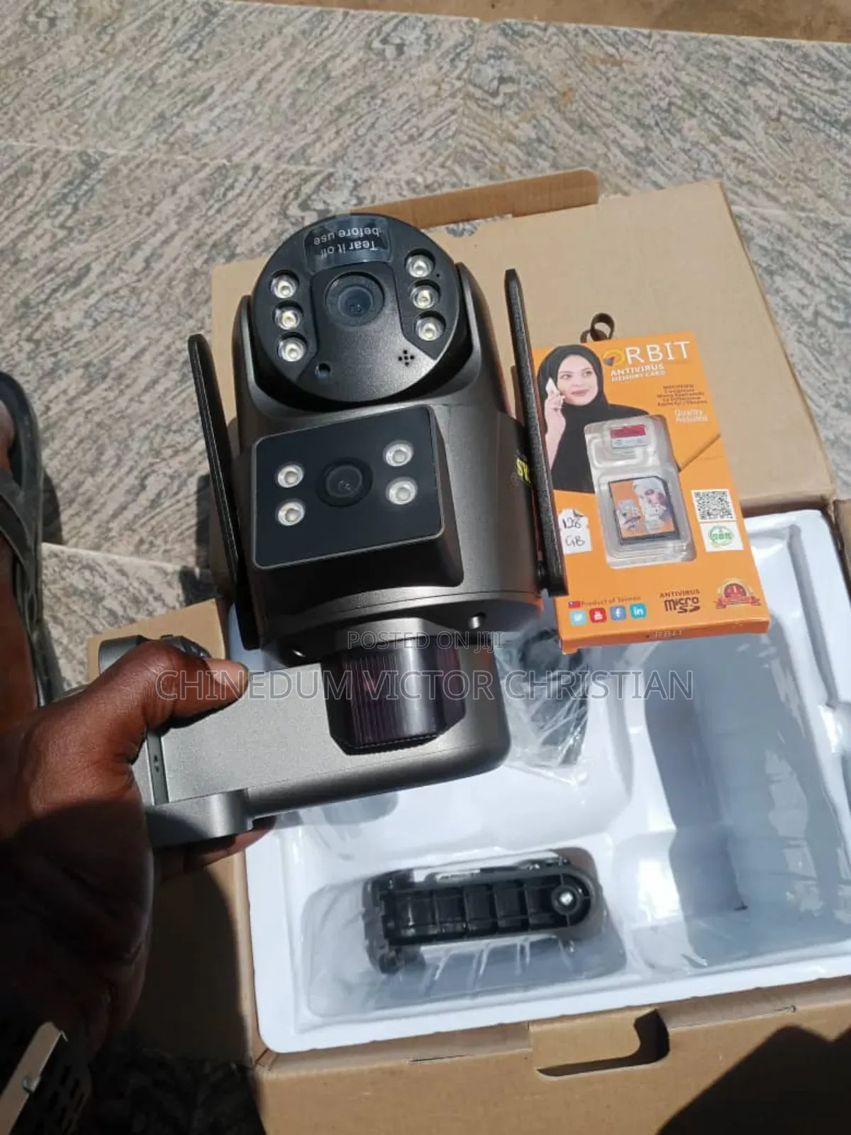 Solar PTZ Camera Installation
