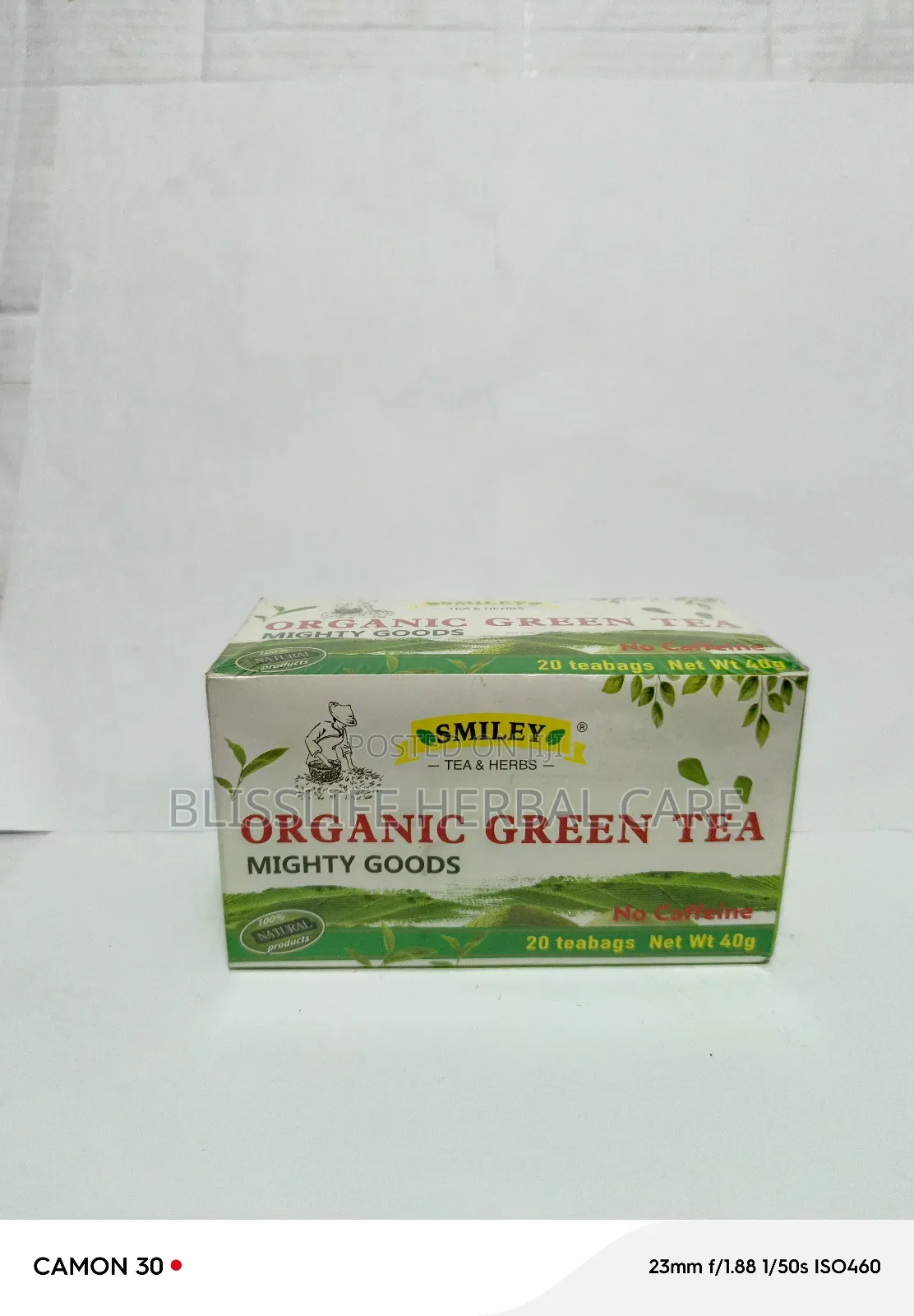 Organic Green Herbal Tea