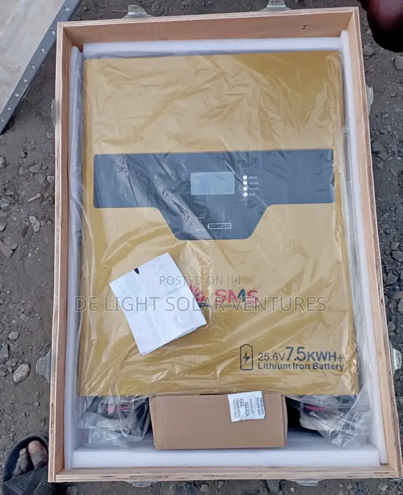 7.5kwh 25.6v SMS Lithium Battery