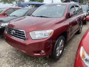 Toyota Highlander Sport 2008 Red