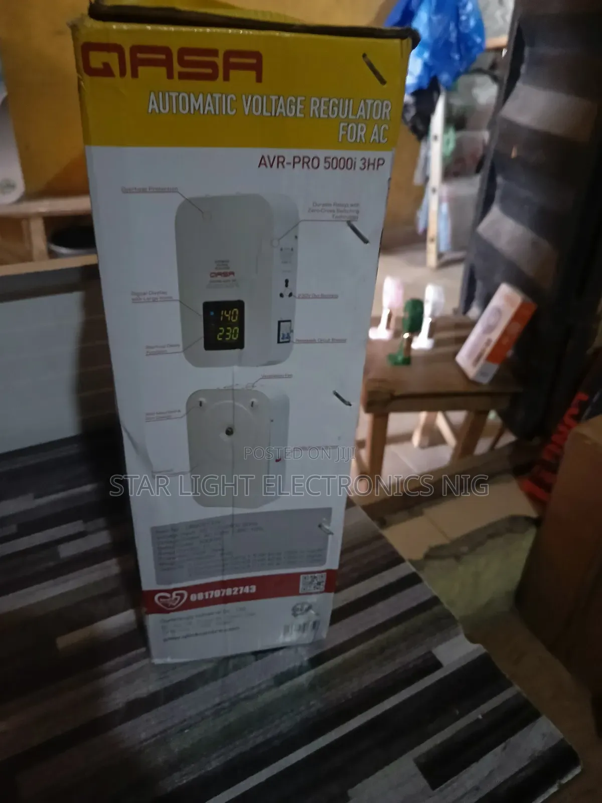 Wall Stabilizer Avr 5000 Watts
