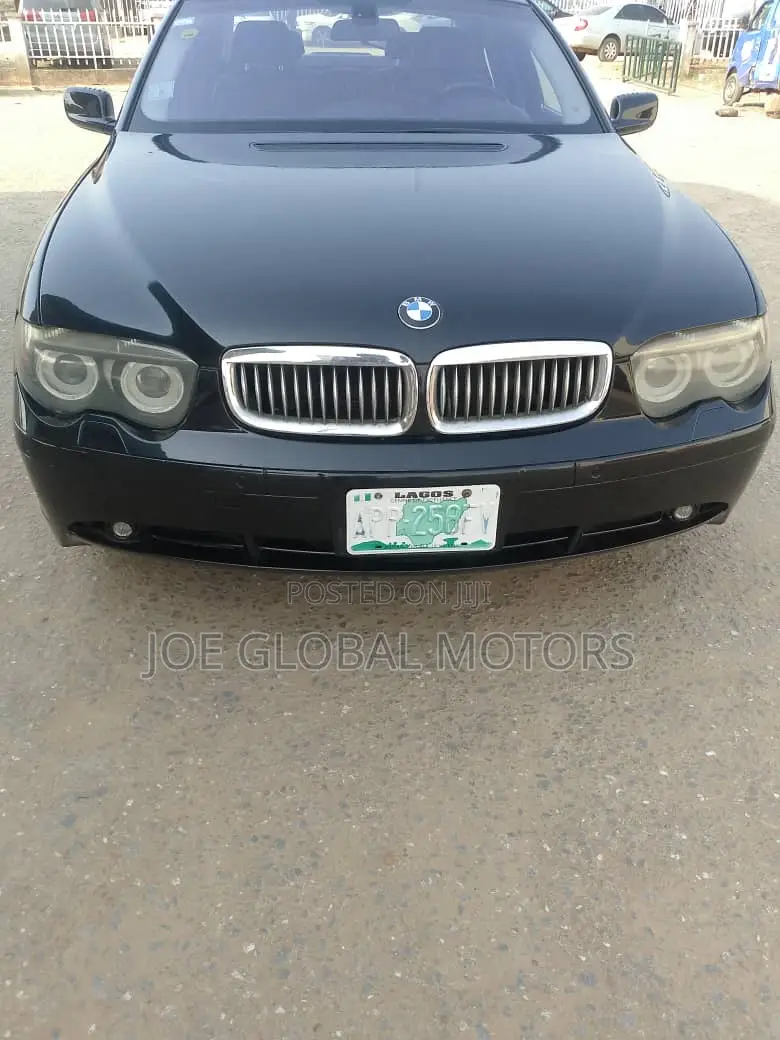 BMW 7 Series 2005 Black