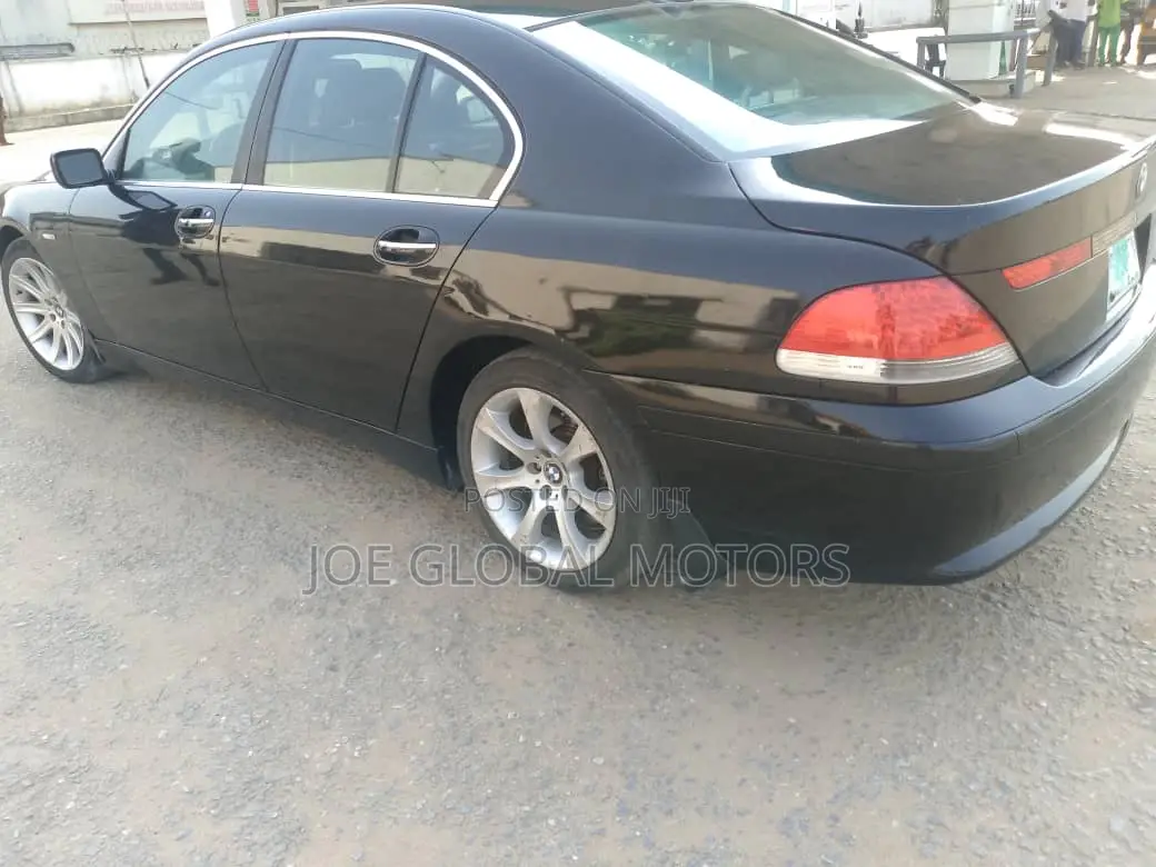 BMW 7 Series 2005 Black