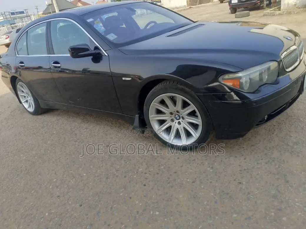 BMW 7 Series 2005 Black