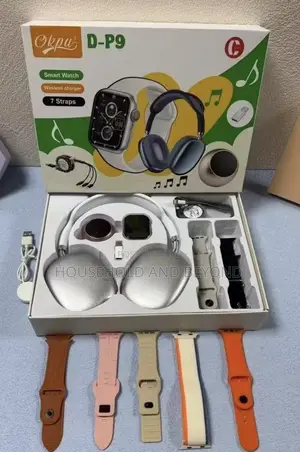 D P9 Smart Watch With Sound Accessories