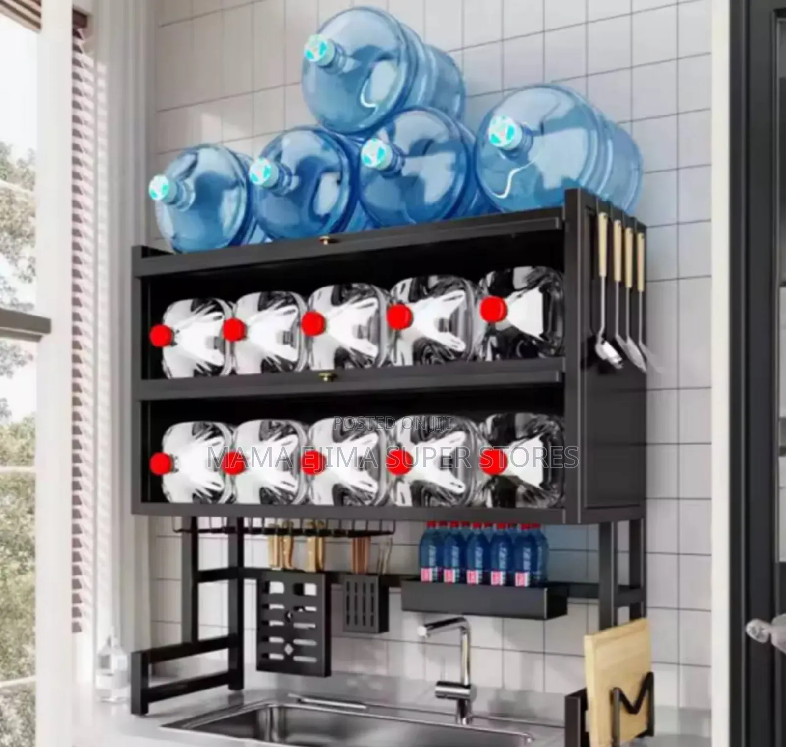 Kitchen Sink Drain Rack Double Layer Dishwasher Sink