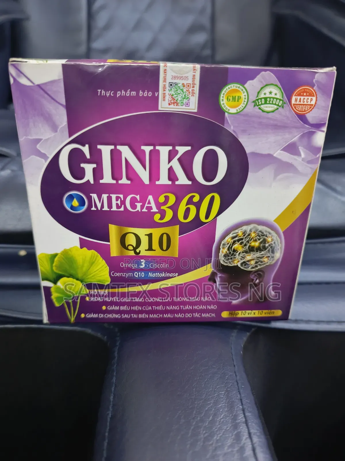 Ginko Mega 360 Q10 Capsule.