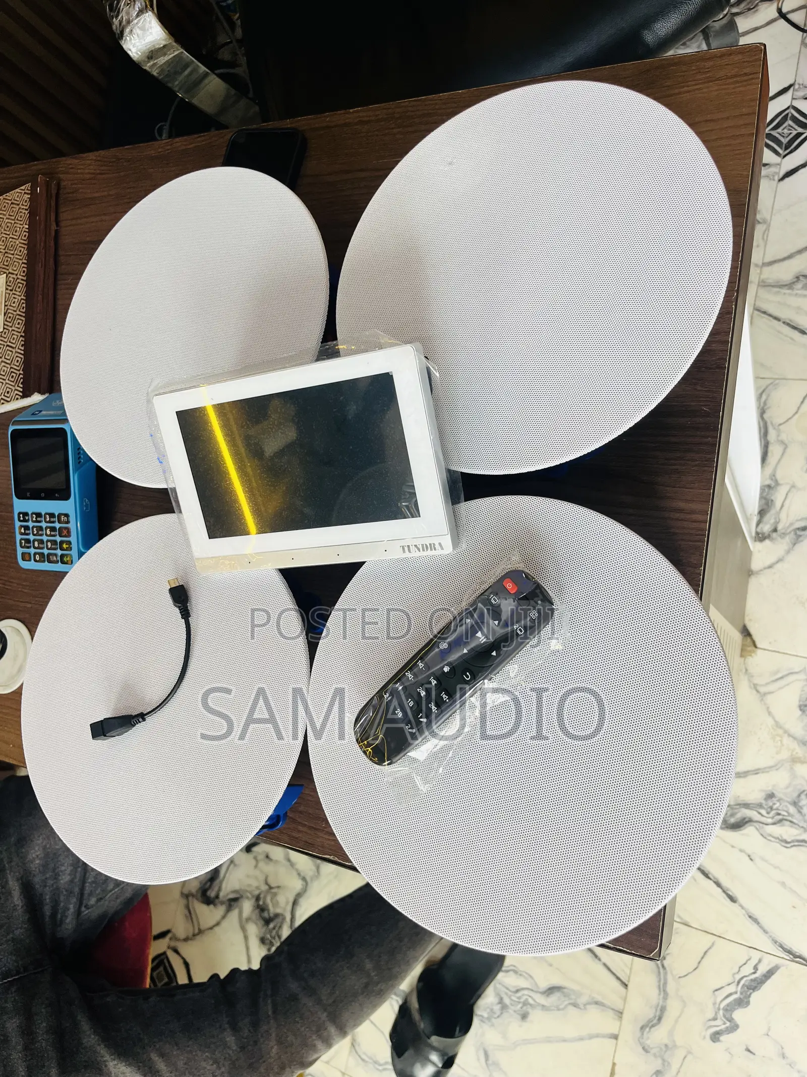 4 Ceiling Speaker With 7” Smart Amplifier