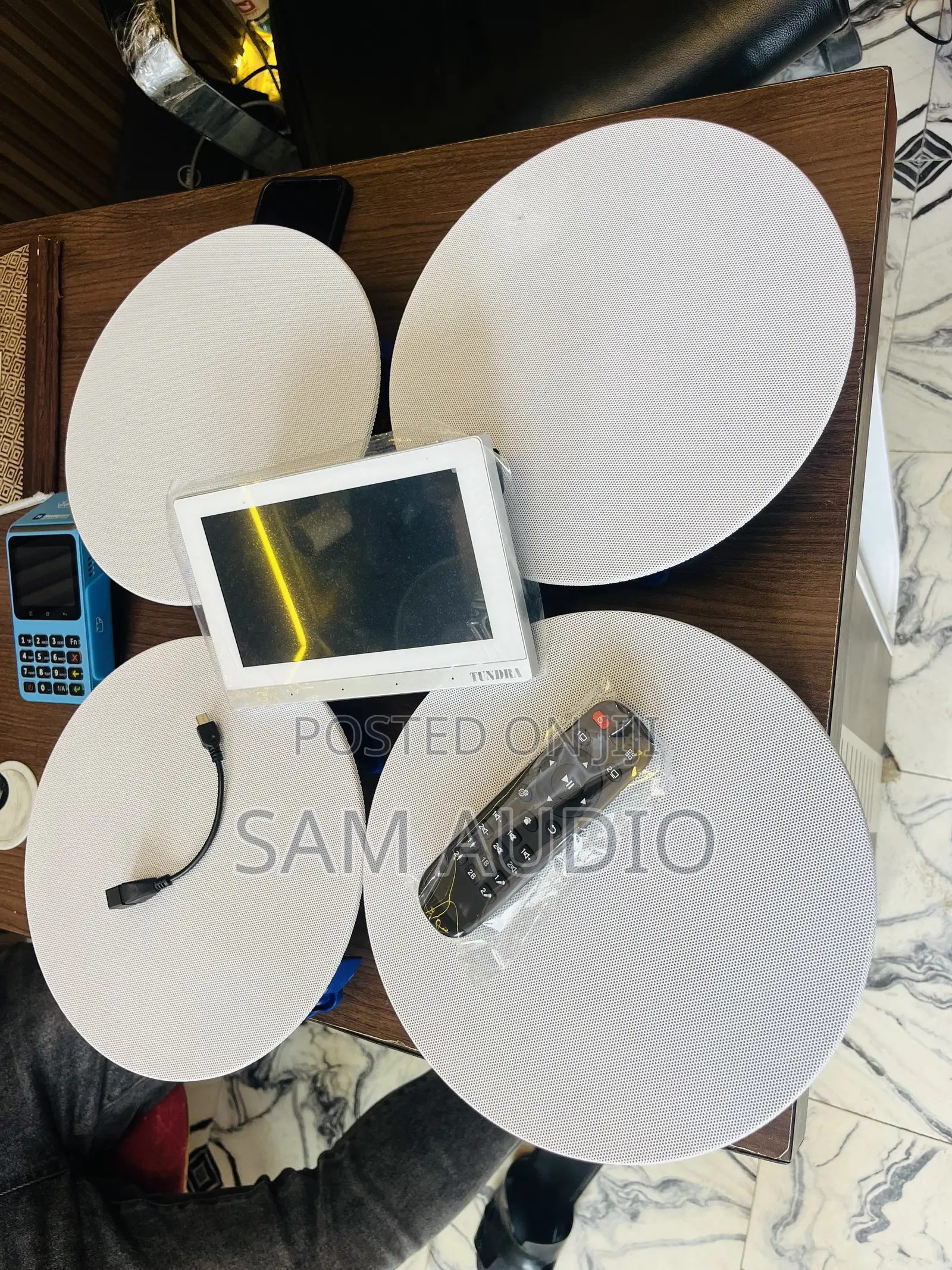 4 Ceiling Speaker With 7” Smart Amplifier