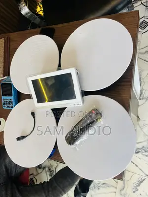 4 Ceiling Speaker With 7” Smart Amplifier
