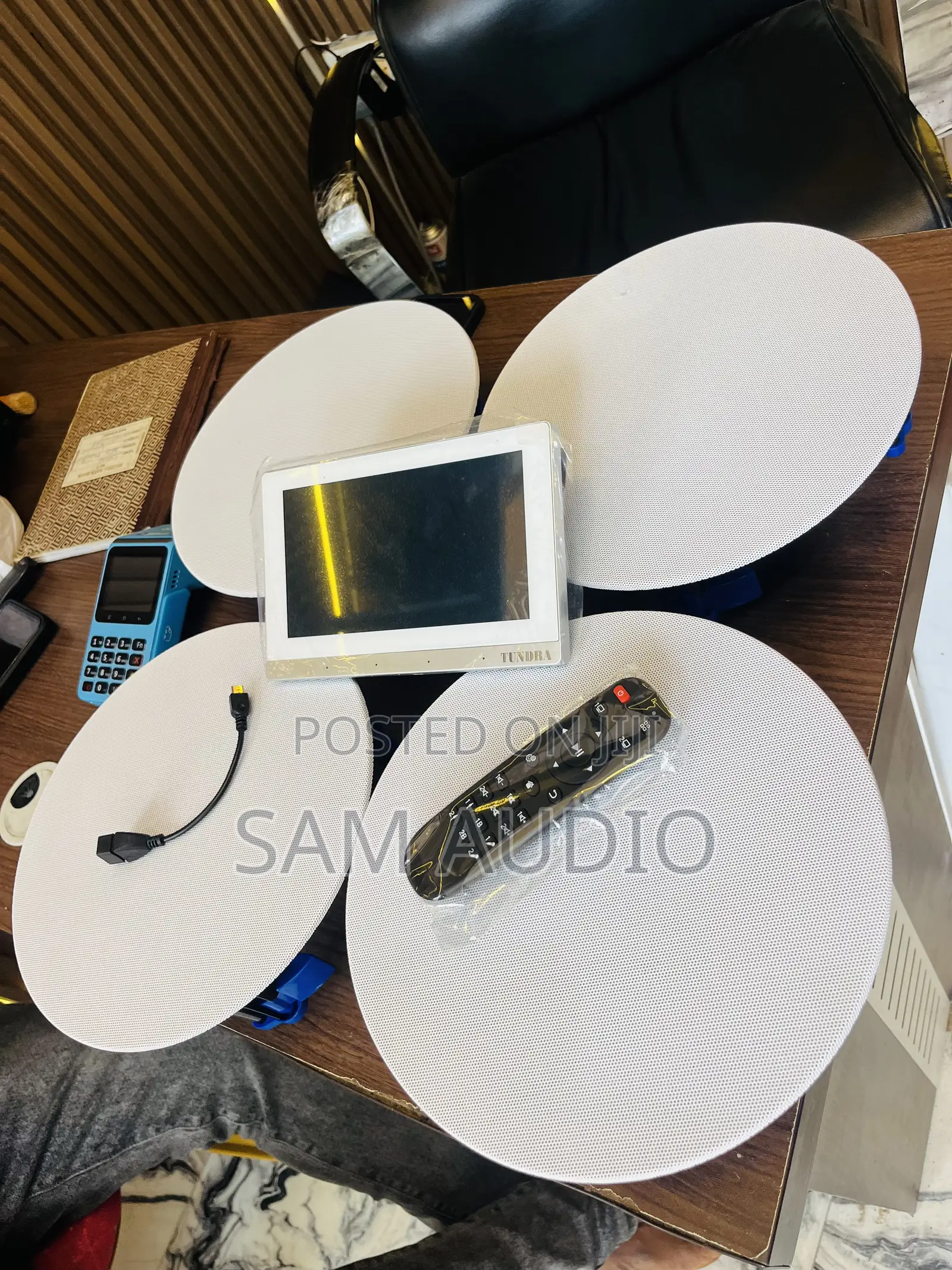 4 Ceiling Speaker With 7” Smart Amplifier