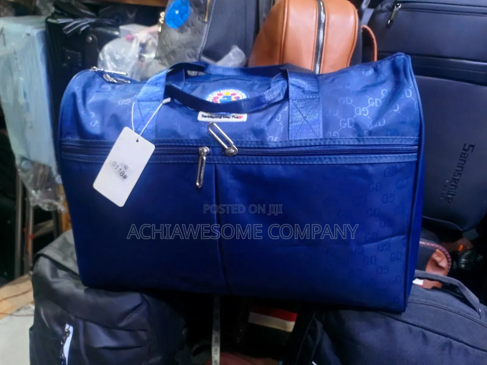 Satin Duffle Bag