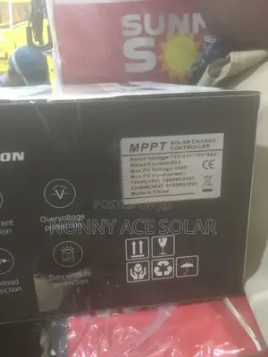 Sunfield 60ah MPPT Charge Controller 12/24/36/48v