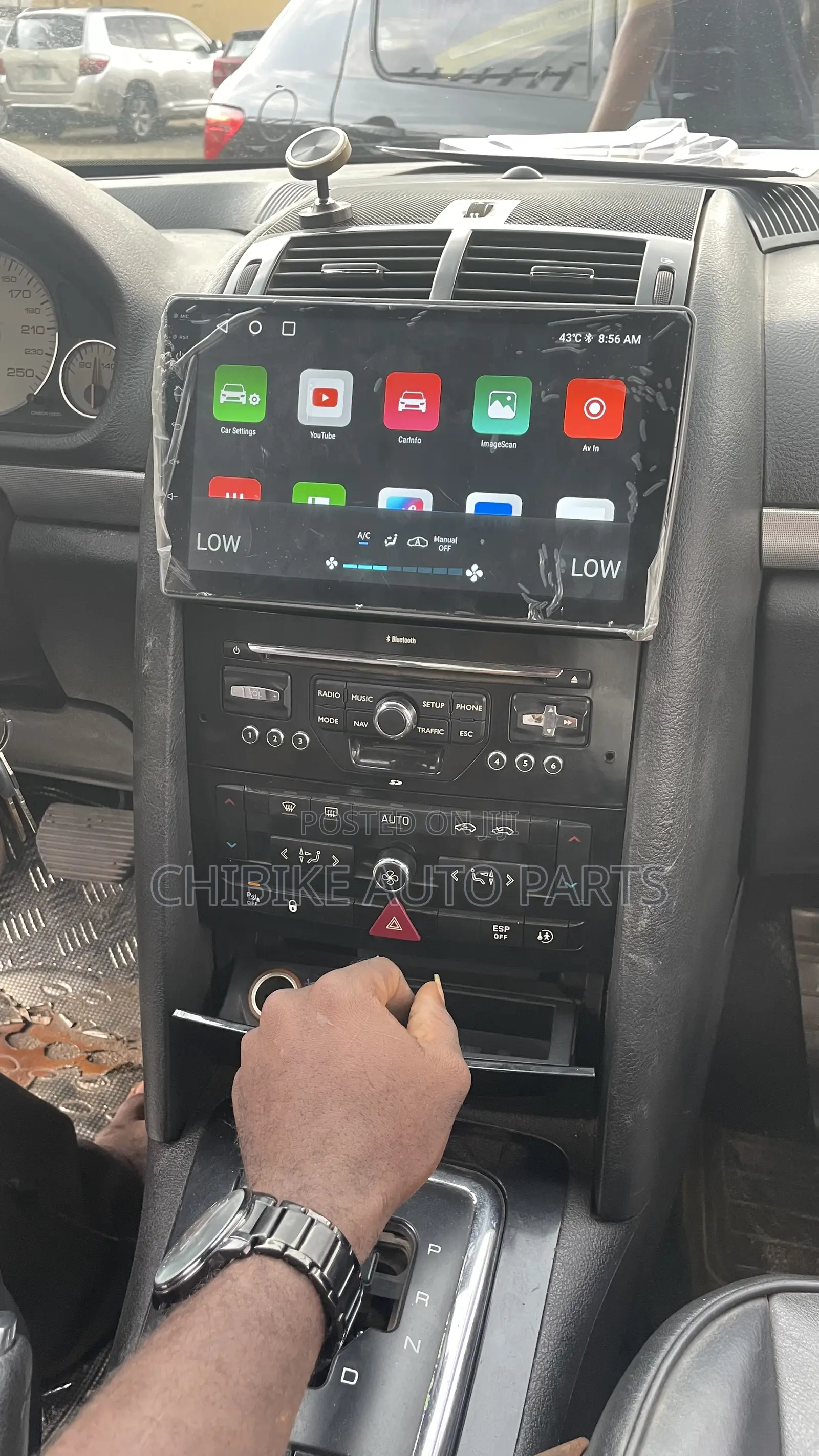 Peugeot 407 Navigation Android/Reverse Camera
