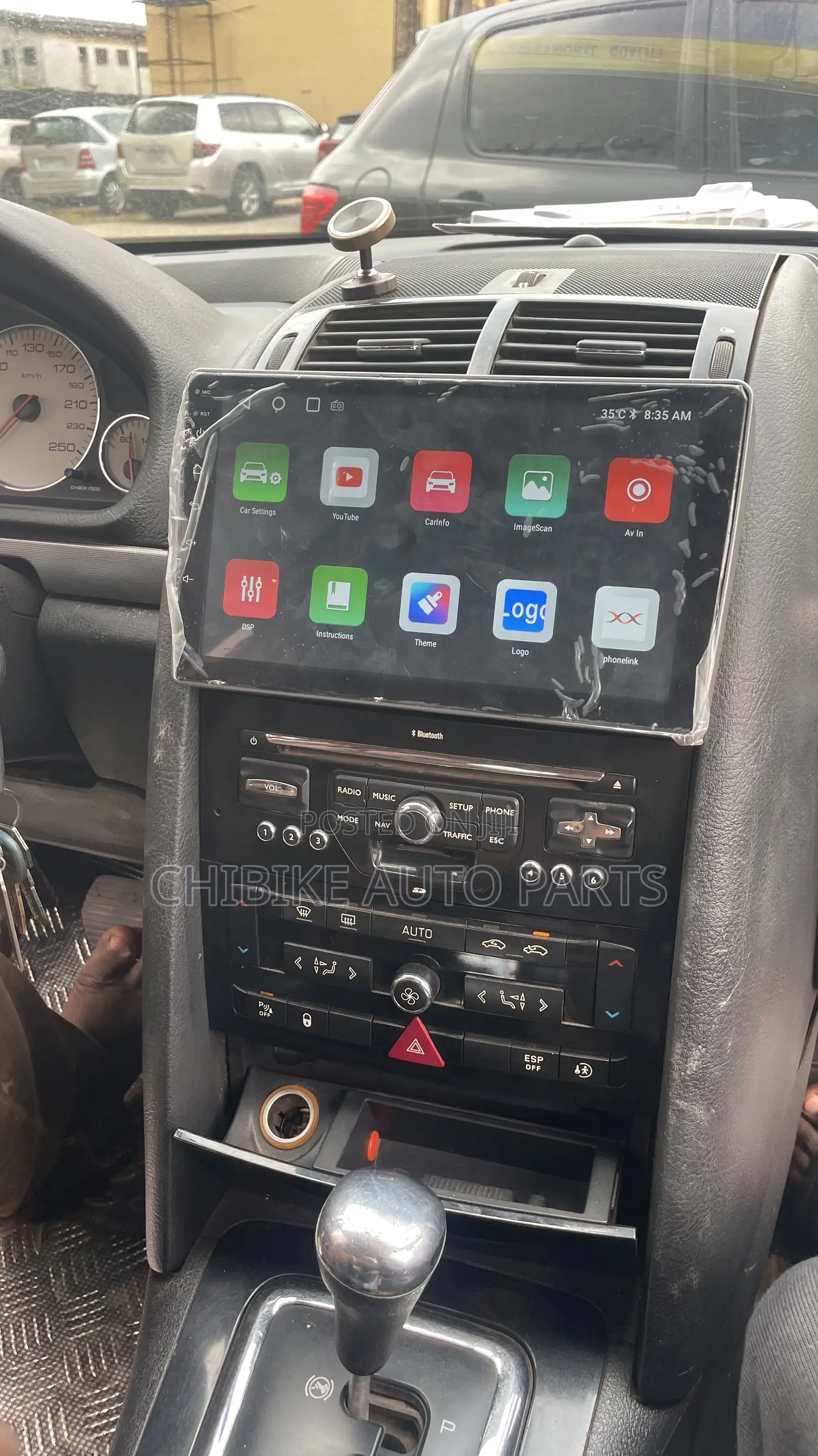 Peugeot 407 Navigation Android/Reverse Camera