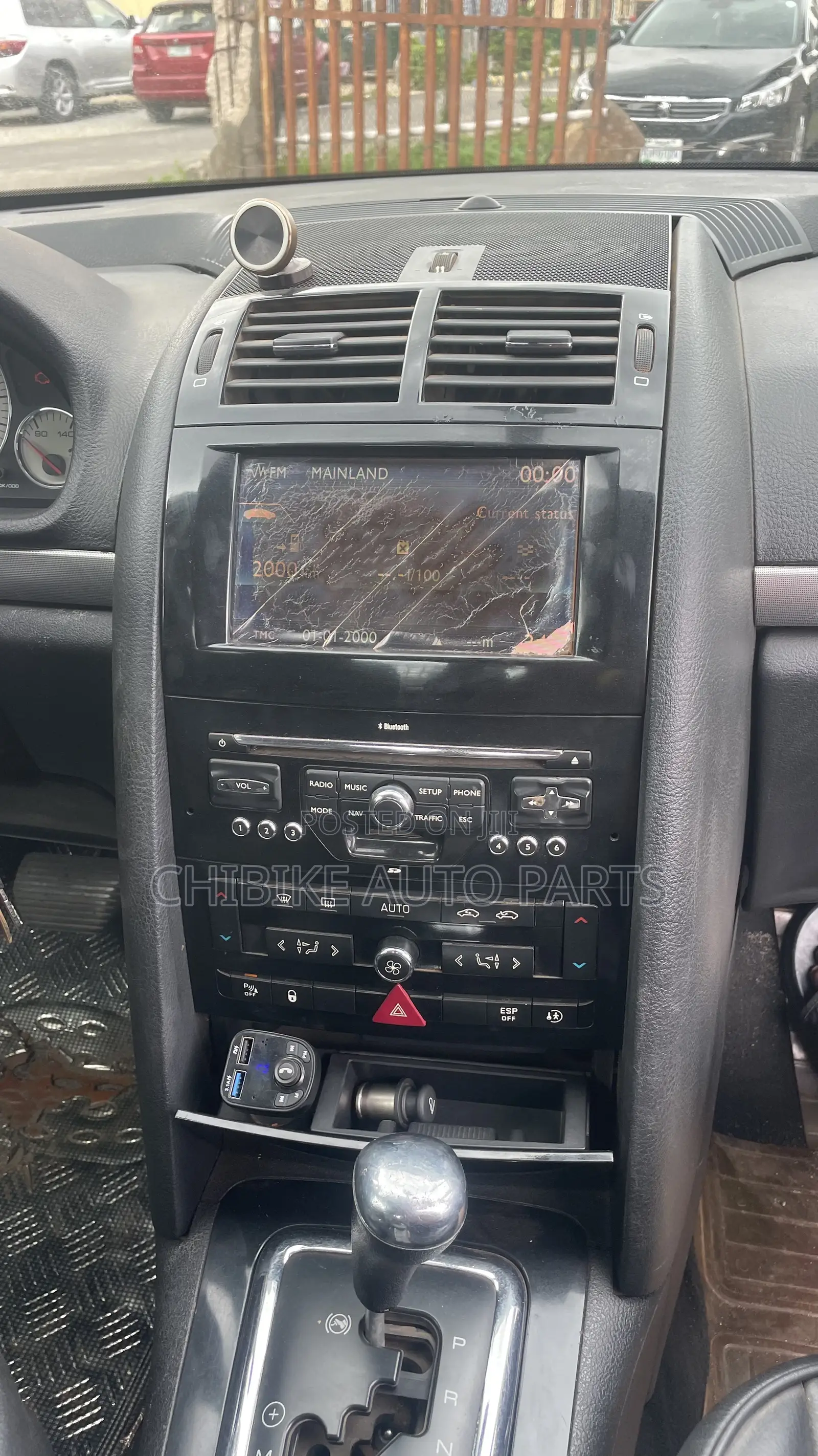Peugeot 407 Navigation Android/Reverse Camera