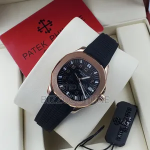 Original Patek Philippe Black Rubber Strap Watch in Store