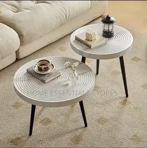 Photo - 2 Pieces Set Elegant Side Stools