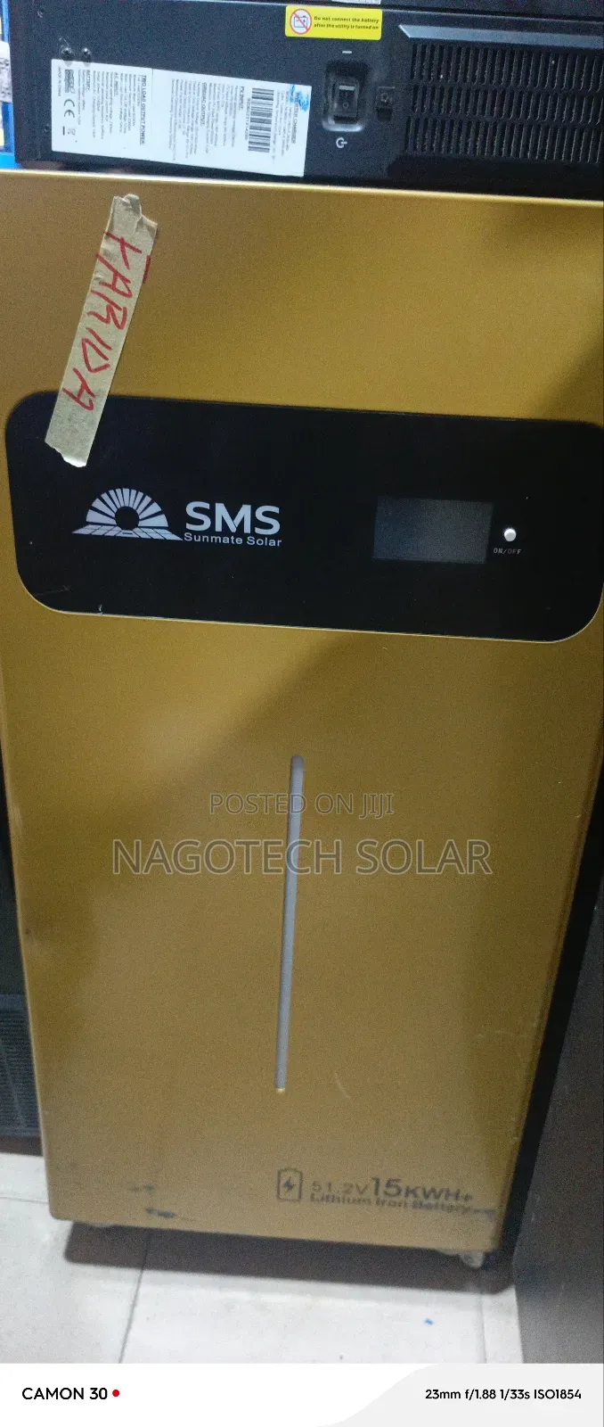 15 Kilowatts SMS Lithium Batteries