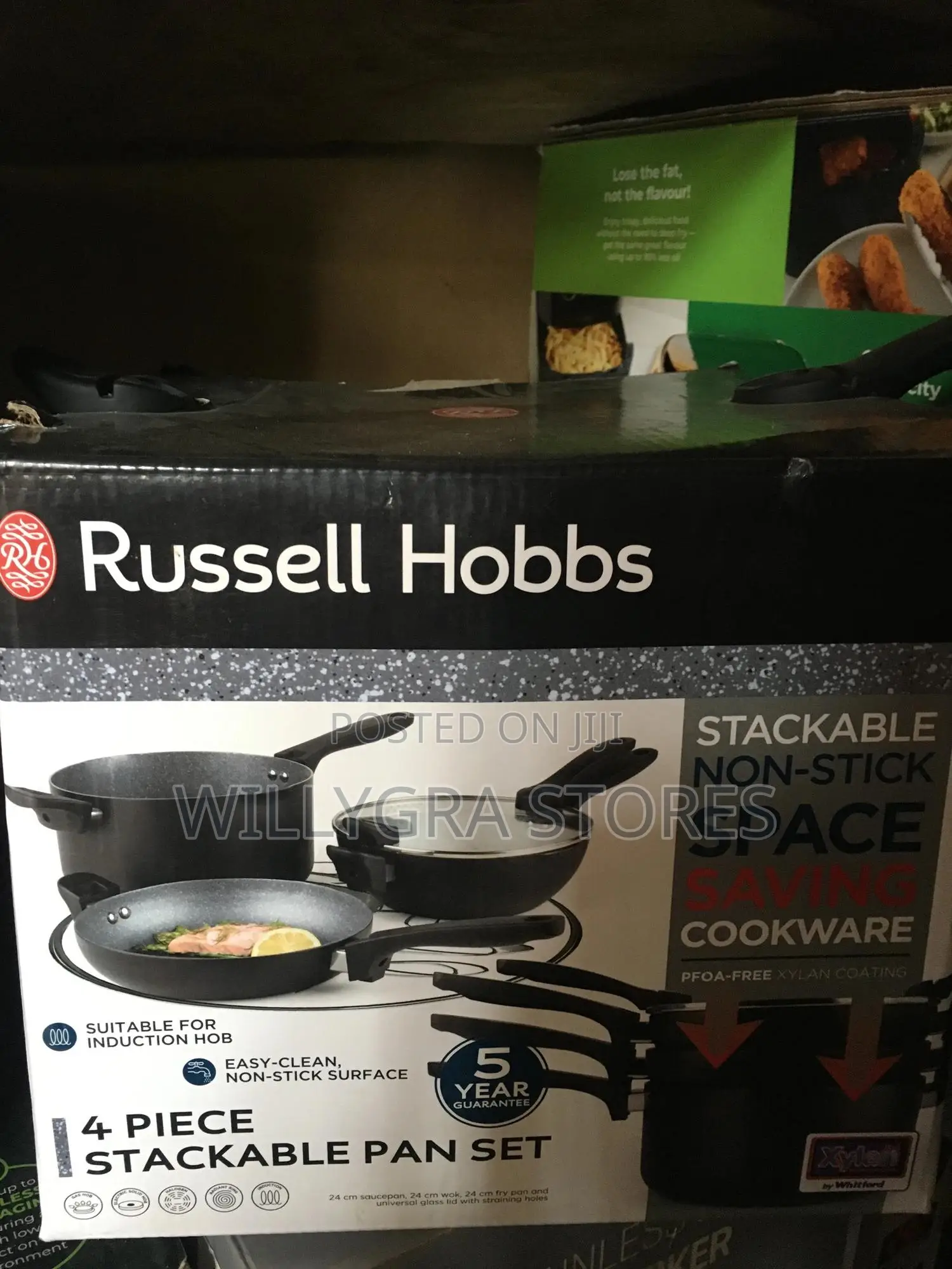 Russell Hobbs 4 Piece Pan Set