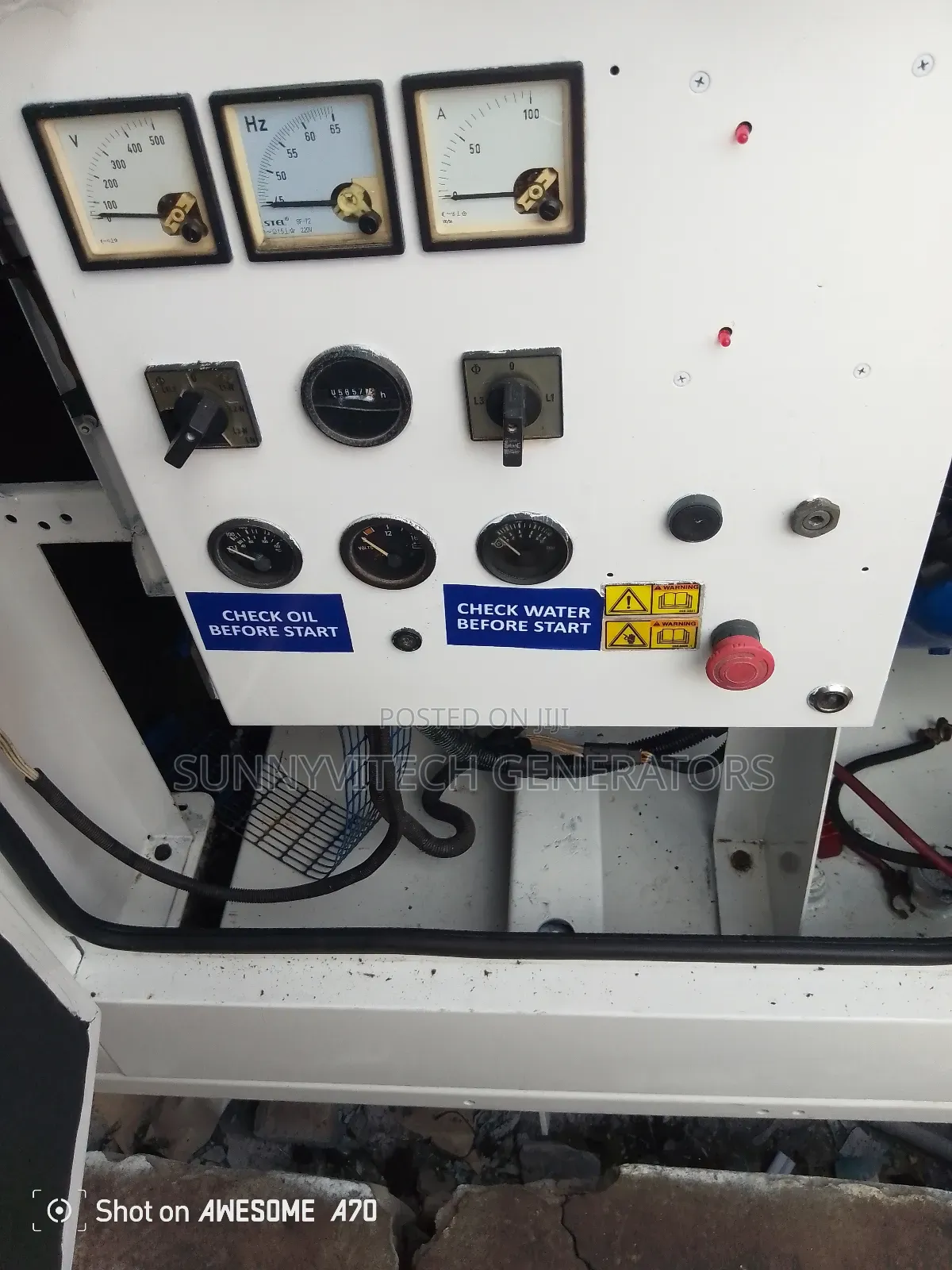 60kva Ecoplus Generator Fg Wilson Super Silence Almost New