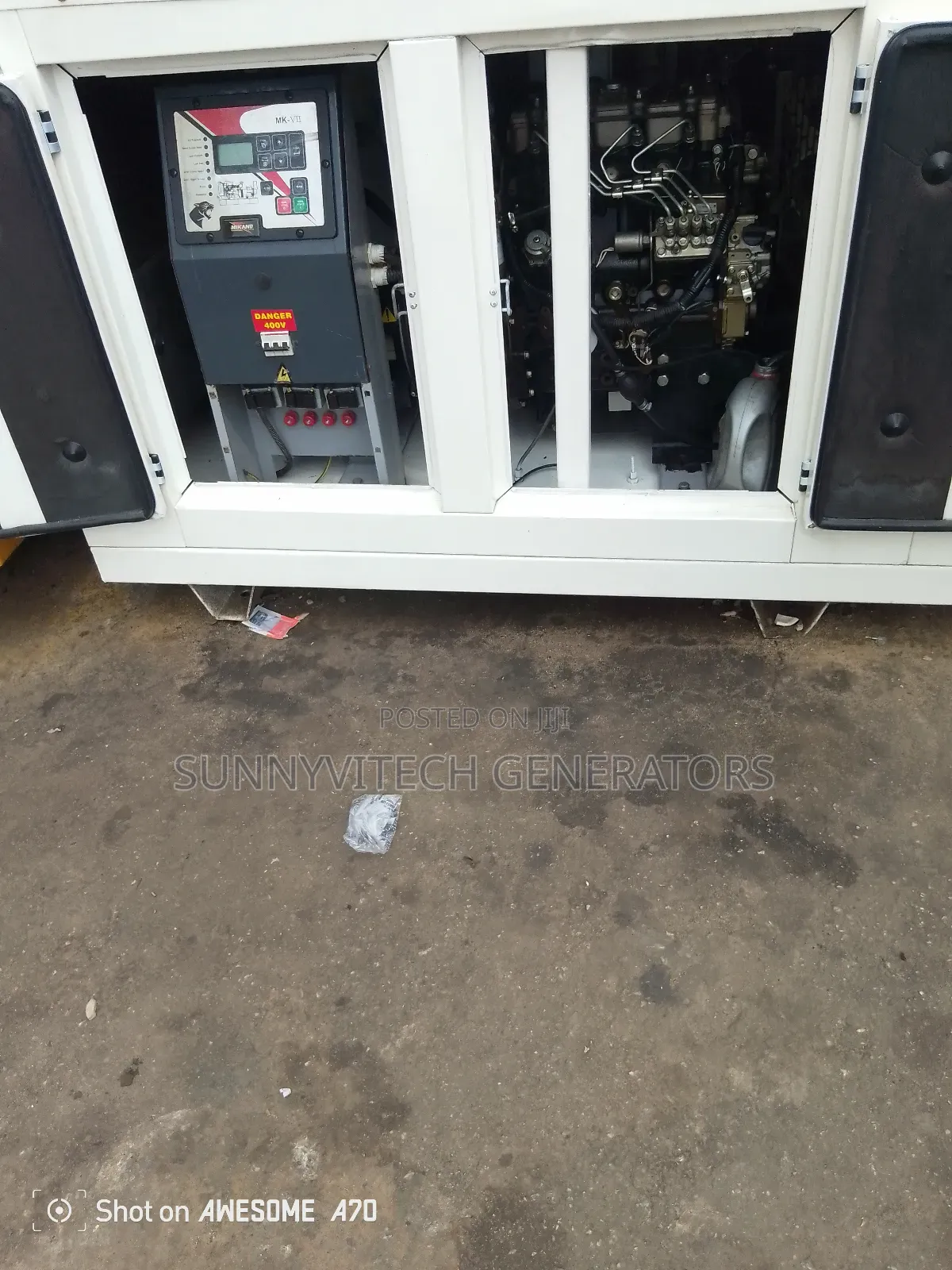 20kva Perkins Generator Super Silence Almost New One