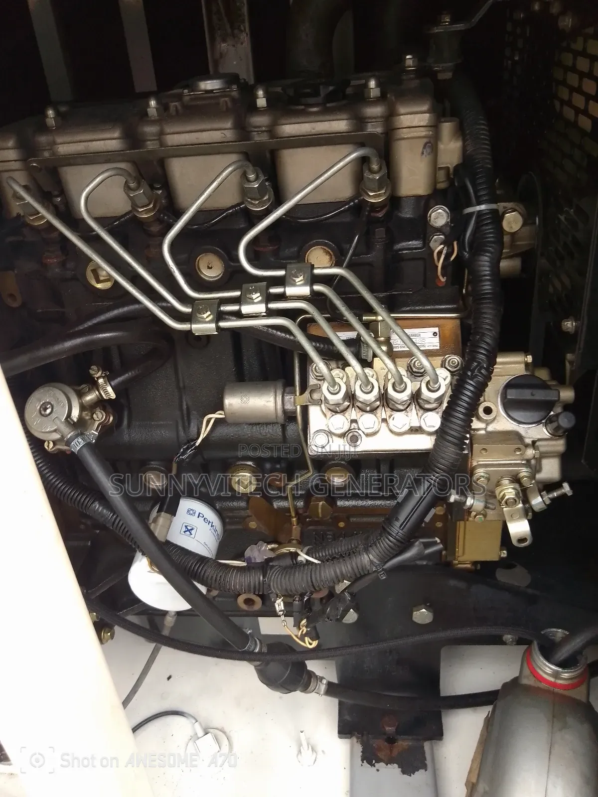 20kva Perkins Generator Super Silence Almost New One