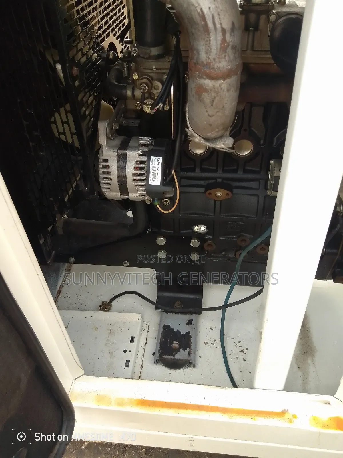 20kva Perkins Generator Super Silence Almost New One