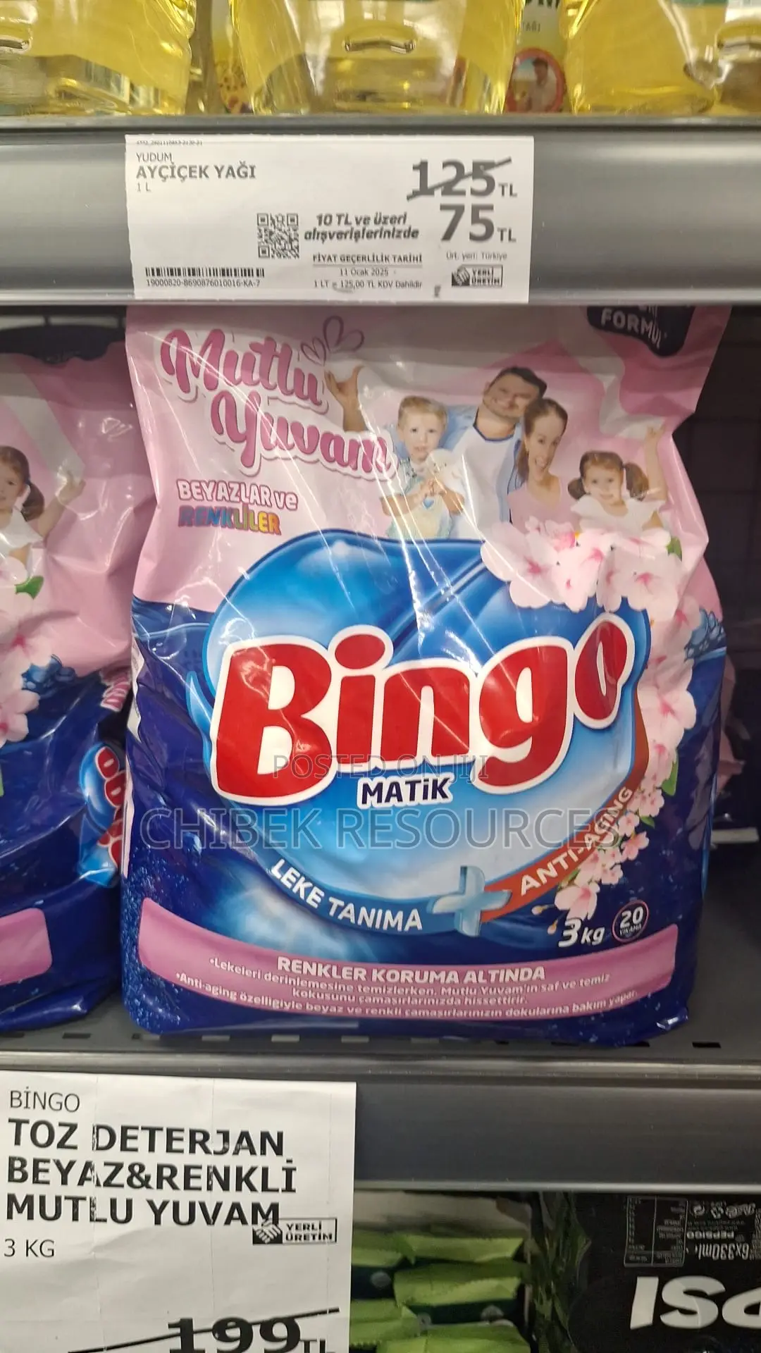 Bingo 3kg Laundry Detergent