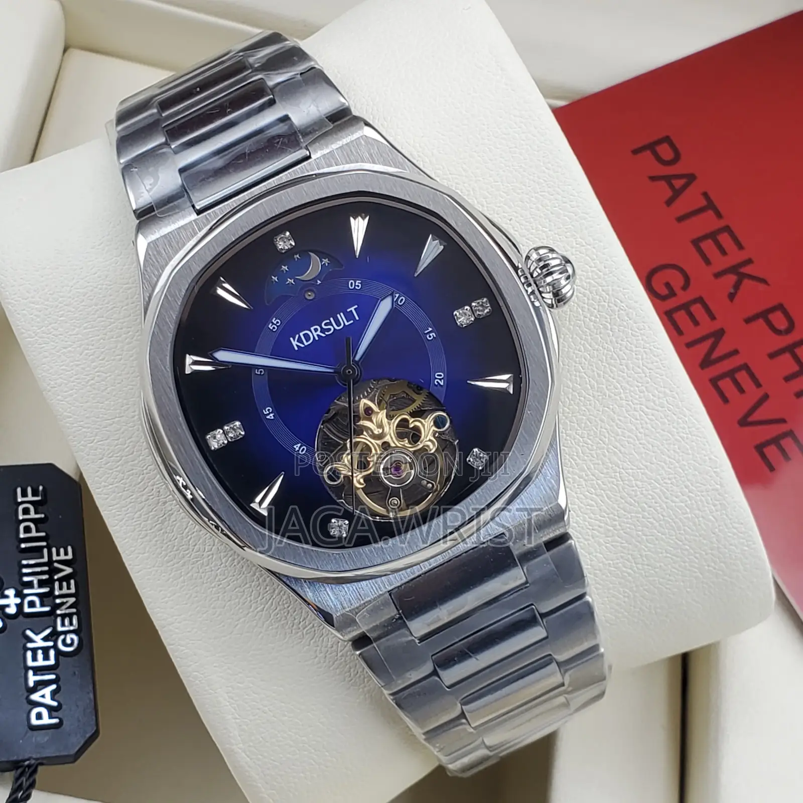 Patek Down Skeleton Automatic High Transparent Mechanical Masterpiece