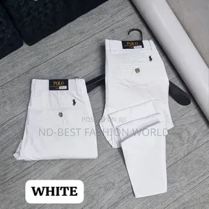Pure White Quality Pants
