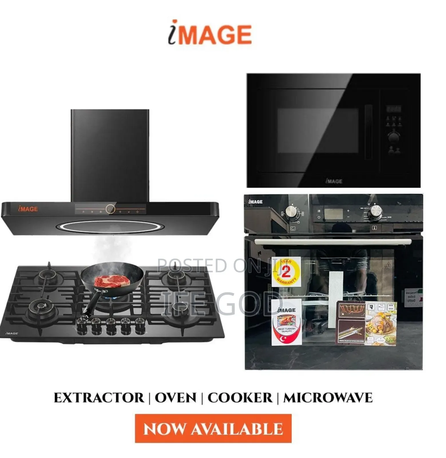 Original Image Kitchen Appliances Cooker Oven Extractor Micr