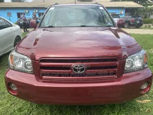 Toyota Highlander V6 4x4 2007 Red