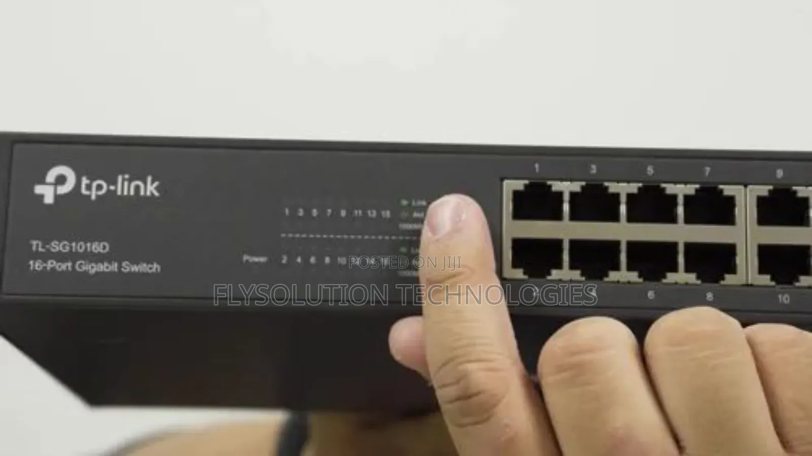 Tp-link Tl-sg1016 16 Ports Gigabit Rackmount Switch