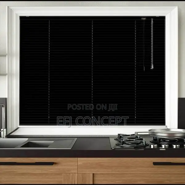 Black Design 50mm Venetian Window Blind