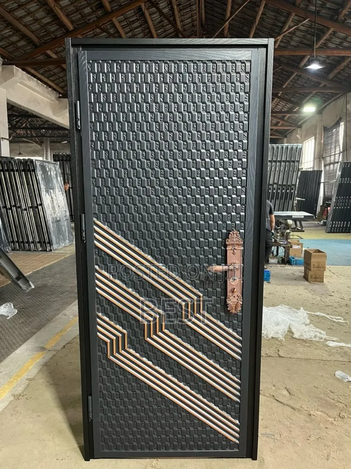 Single Cast Security Door