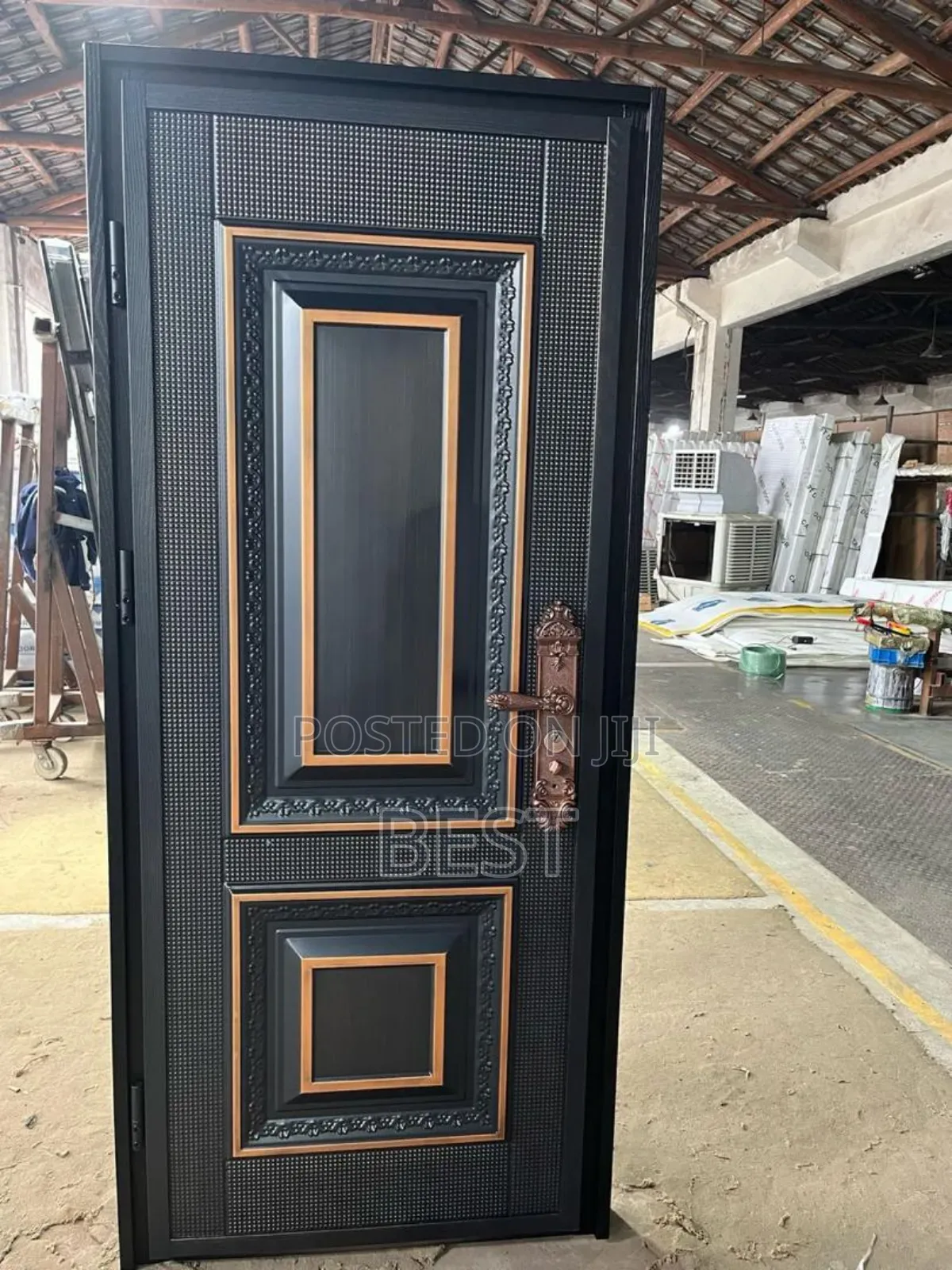Single Cast Security Door